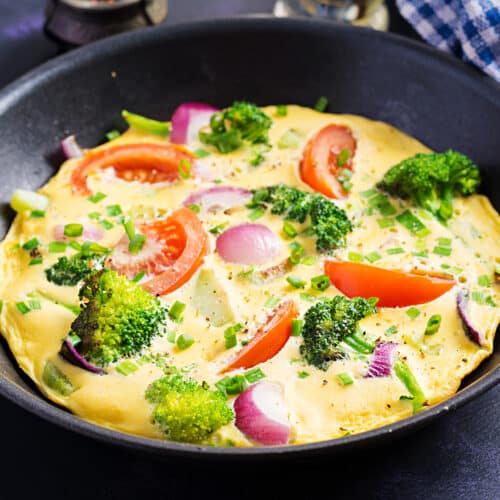 omelette aux légumes